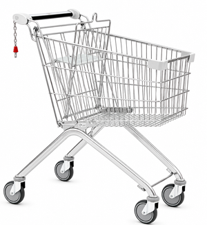 Avant 90W Shopping Trolley – 90 Litre Capacity with Toddler Seat
