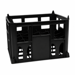 Compact Lightweight Steri Plastic Crate | Stackable Reusable Storage & Transport Crate