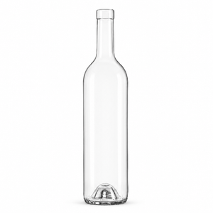 Bordelaise Alliance V2 75cl Flint Glass Bottle – Vinolok Finish