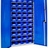 1580mm Small Parts Cabinet with Bin Kit | Lockable Storage with Bins Included