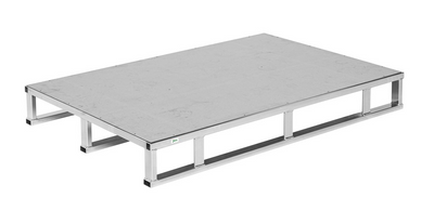 Steel Pallet – 1200 × 800 × 147 mm – Frame / Mesh / Full Plate Options