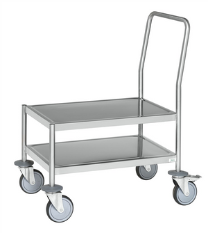 Stainless Steel Platform Truck – C3 (AISI 304) – 1050 × 550 × 905 mm