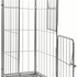 Heavy-Duty 4-Sided Roll Container with Central Brake – 800kg Capacity