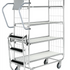 Series 8000 Shelving Trolley – Electrogalvanised – 250 kg Capacity (1395 × 470 × 1590 mm)