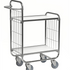 Series 8000 Adjustable Shelving Trolley – Electrogalvanised Flex Cart – 250kg Capacity (1195 × 470 × 1120 mm)