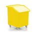 89 Litre Ingredients Trolley with Clear Flap Lid – Food Approved Mobile Storage Bin