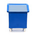 142 Litre Ingredients Trolley with Clear Flap Lid – Food Approved Mobile Storage Bin