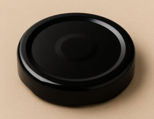 100MM Black Button Twist-Off Cap