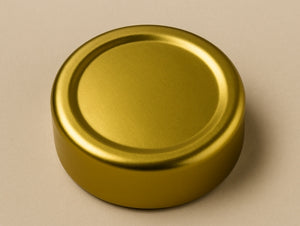 70MM Gold DTO 18mm Deep Twist-Off Cap