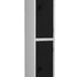 2 Door Steel Locker – Anti-Bacterial Powder Coated Mild Steel