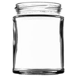 300ml (12oz) Panelled Food Empty Jar