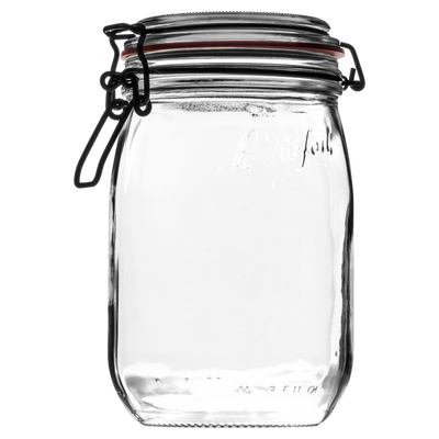 1 Litre Le Parfait Bocal Empty Glass Jar – Pack of 12