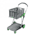 Folding Plastic Shelf Trolley – 60kg Load Capacity