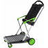 Folding Plastic Shelf Trolley – 60kg Load Capacity