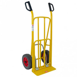 Easy Tip Steel Sack Truck - Dual Foot Iron, D Handles, 250kg Capacity