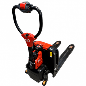 Fully Electric Powered Pallet Truck with Stabiliser Castor – 1500kg Capacity