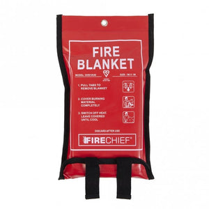Fire Blanket in Soft Pack - 1m x 1m