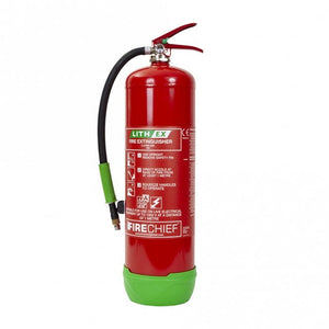 9 Litre Lith-Ex Fire Extinguisher – 13A Fire Rating for Lithium Battery Fires