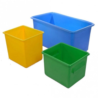Food Grade Tank - Tapered Sides Heavy Duty Plastic Container 72L - 118L