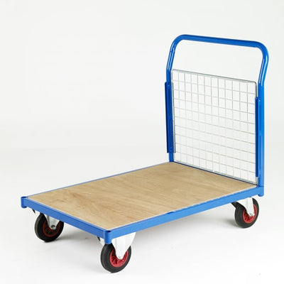 Heavy Duty Platform Trolley with Wooden Base, 700kg Capacity