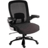 Heavy Duty Mesh Back Operator Chair, Adjustable Lumbar Support, 35 Stone Capacity