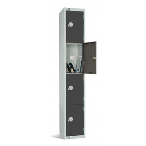 Type C & Type A USB Device Charging Steel Locker, 300mm Deep - 1800mm High