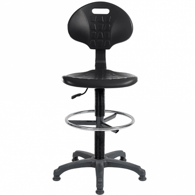 Industrial Polyurethane Draughter Chair – Adjustable Height 730-860mm