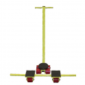 Heavy Duty Machine Moving Skate Dolly Kit 8000kg Capacity