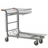 Nestable Stock Trolley with Folding Basket, 500kg Load Capacity