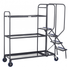Order Picking Trolley with 3 Steel Shelves 300kg