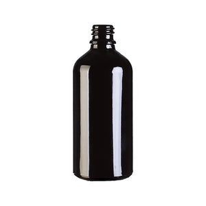 100ml Black Dropper Bottle – UV-Protective Bottle for Oils & Serums
