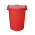 Plastic Coloured Dustbin 110 Litre Waste Bin with Lid
