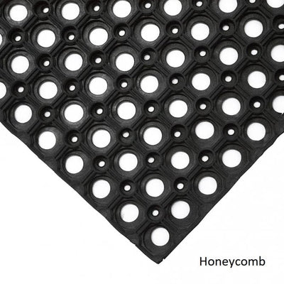 Heavy-Duty Rubber Ringmat Outdoor Entrance Matting