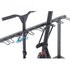 Free-Standing Scooter Rack - 9 Scooters, Steel Parking Stand