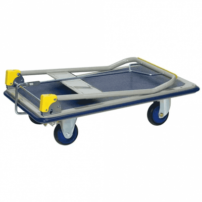 Steel Folding Platform Trolley with Deadman Brake, 370kg Capacity