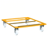 Steel Pallet Dolly - 1200 x 1000mm, 500kg Load Capacity