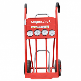 Steel Sack Truck with Magnet, 120kg Capacity