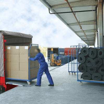 Universal Mobile Storage & Transport Stock Trolley 1200mm W x 1850mm H - 800kg